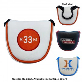 Custom Magnetic Closure Mallet Putter Head Cover