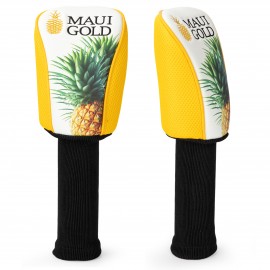 New Dual-Decoration Longneck Mesh Driver Cover with Logo