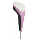 Premier Performance Golf Head Cover for Driver in Pink with Logo