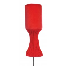 Plush Red Golf Head Cover with Logo