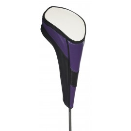 Premier Performance Golf Head Cover for Driver in Purple with Logo