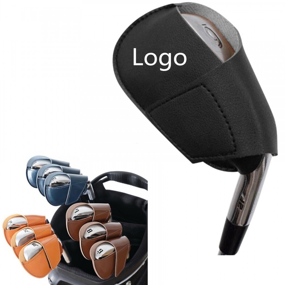 Custom Leather Golf Iron Head Cover