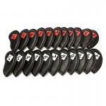 Personalized 11pcs PU Golf Irons Club Head Cover