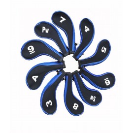 Custom 10x Neoprene SBR Golf Iron Head Cover/Club Cover