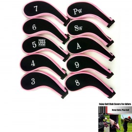 Neoprene Zippered Headcover for Golf Club with Logo  Neoprene Zippered Headcover for Golf Club with Logo