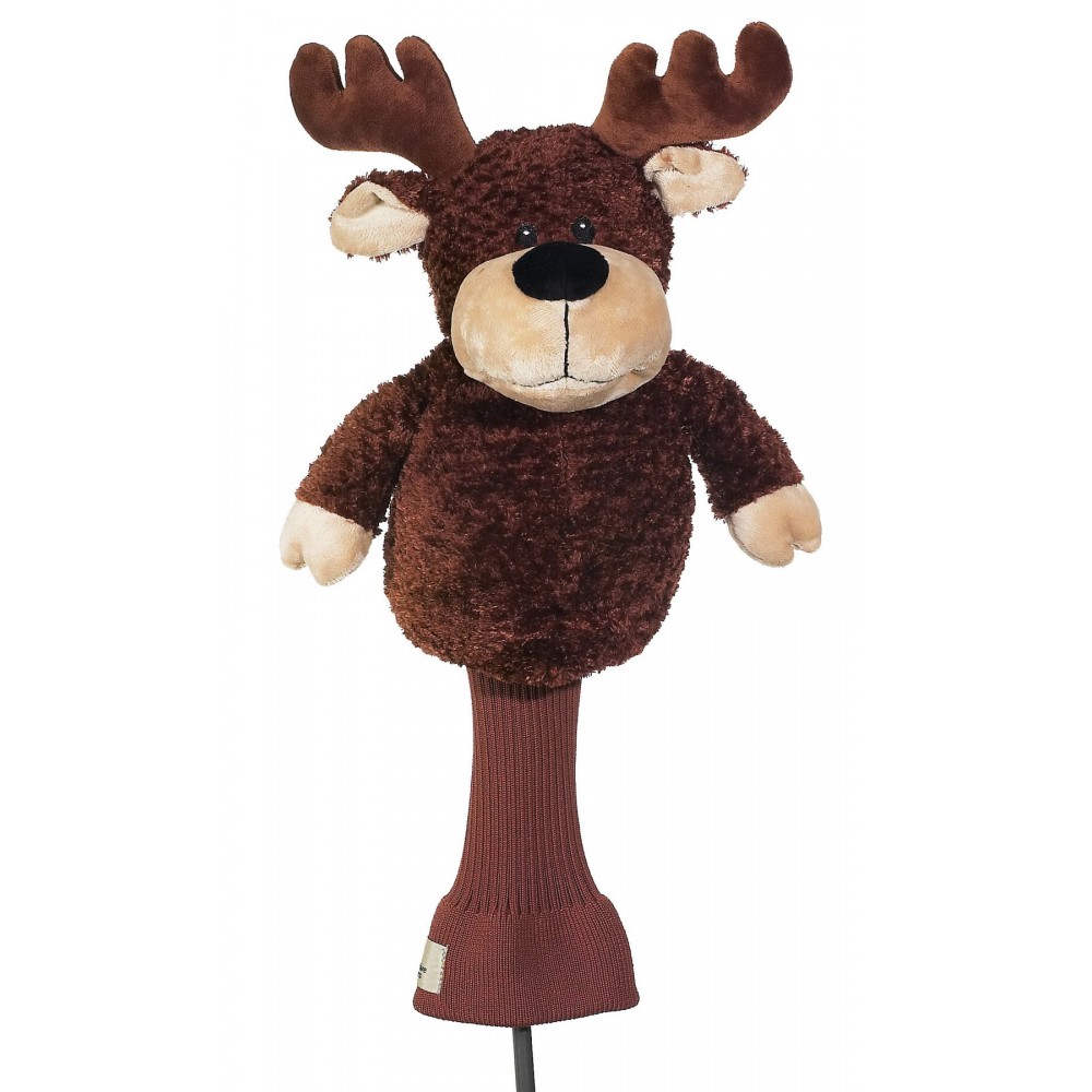Customized Cuddle Pals Head Cover "Murphy the Moose" w/Golf Shirt