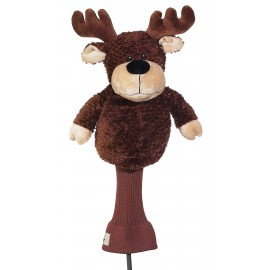 Customized Cuddle Pals Head Cover "Murphy the Moose" w/Golf Shirt  Customized Cuddle Pals Head Cover "Murphy the Moose" w/Golf Shirt