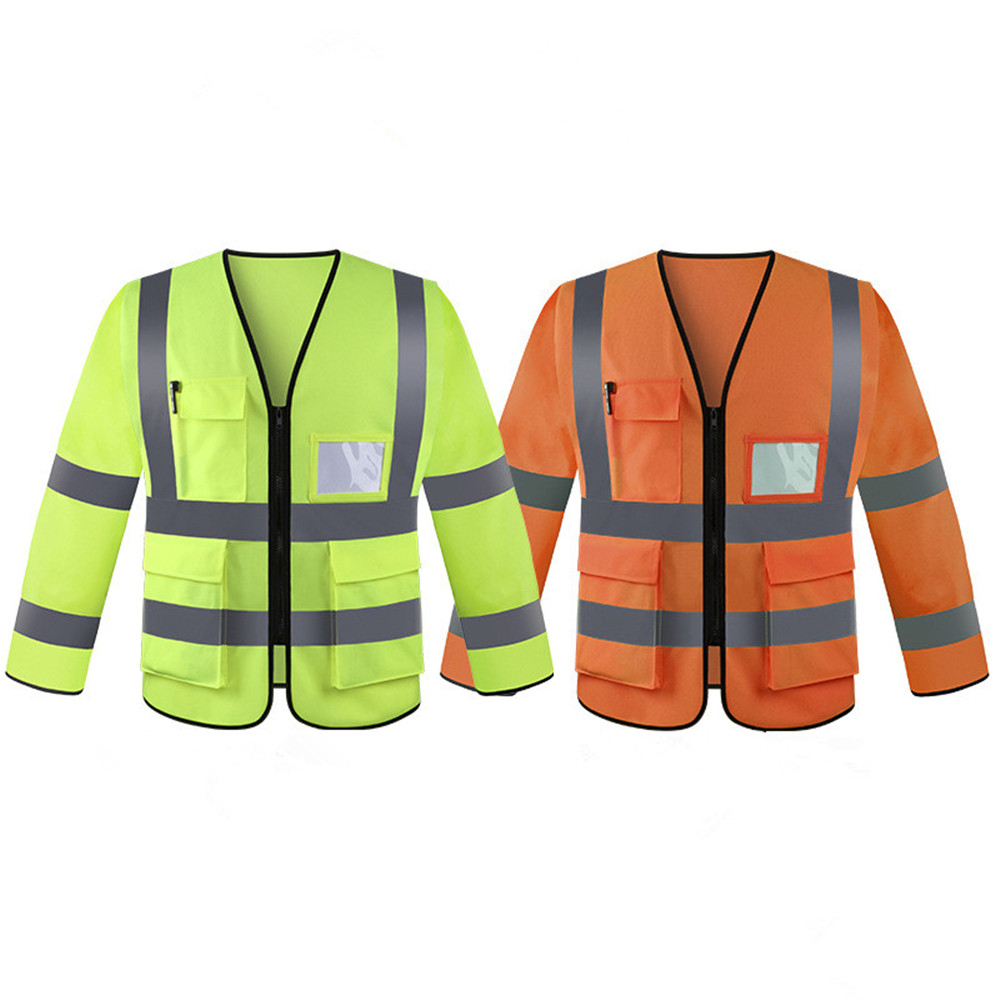 Customized High Visibility Breathable Workwear Safety Jacket