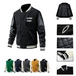 Promotional Quilted Polyester Baseball Jacket