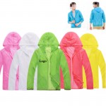 7 Color Quick Drying Sunscreen Jacket with Logo