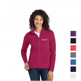 Port Authority Ladies Microfleece Jacket with Logo