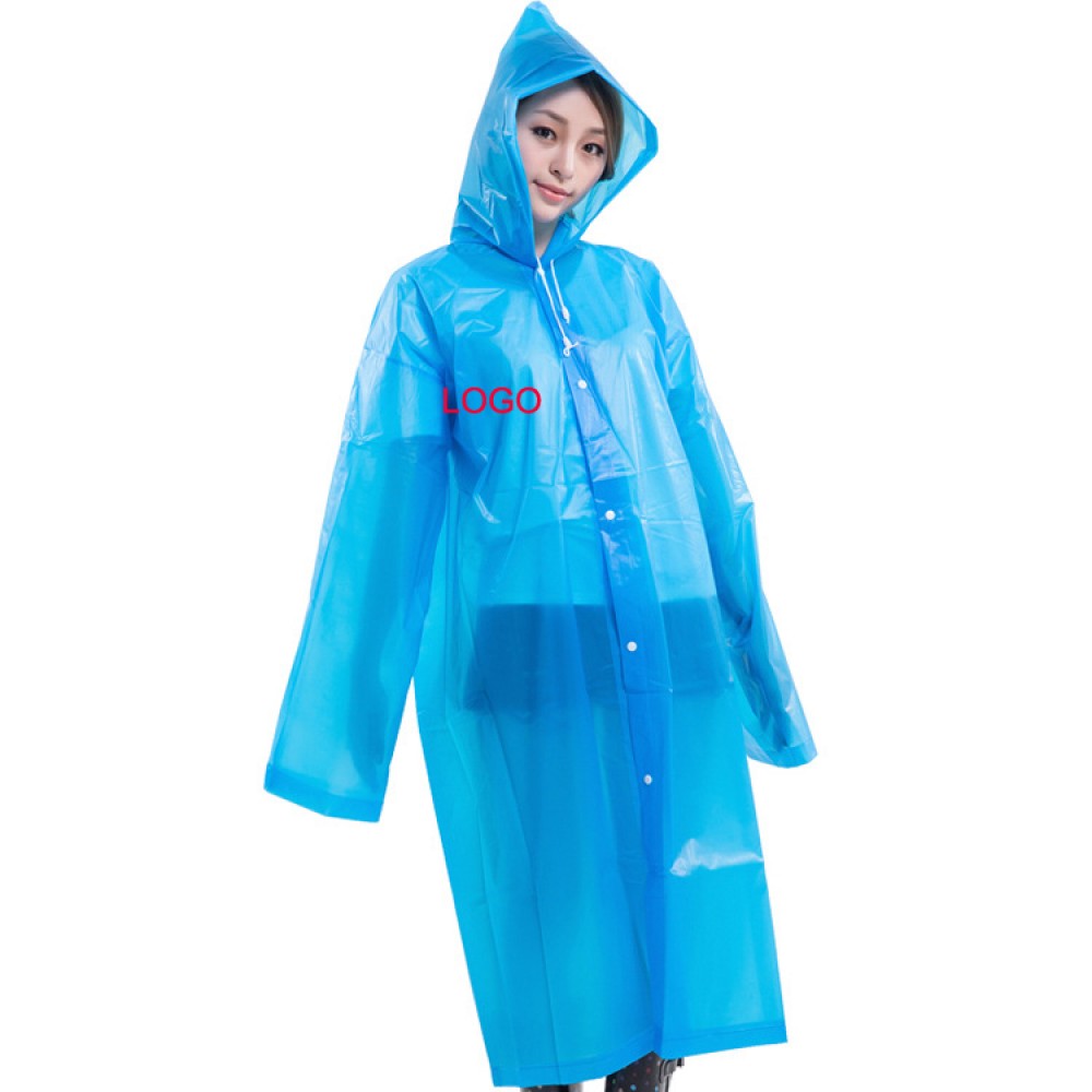 Promotional EVA Raincoat For Men And Women