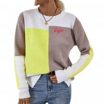 Customized Colorblock Pullover Sweater
