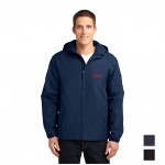 Port Authority Hooded Charger Jacket with Logo