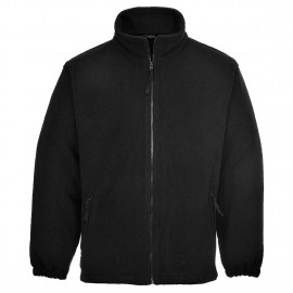 Aran Fleece Jacket with Logo