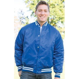 Promotional The Big League Pro-Satin Quilt-Lined Custom Award Jacket w/Special Trim