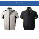 Cool Wearable Cooling Fan Vest Air-conditioned Clothes for Activities in Hot Days with Logo