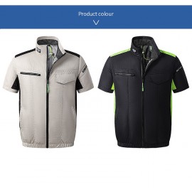 Cool Wearable Cooling Fan Vest Air-conditioned Clothes for Activities in Hot Days with Logo  Cool Wearable Cooling Fan Vest Air-conditioned Clothes for Activities in Hot Days with Logo