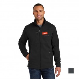 Logo Branded Port Authority Pique Fleece Jacket