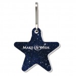 Large Star Bag & Luggage Tag (Zipper Pull) - Full Color with Logo