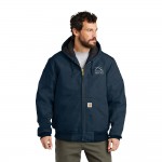Carhartt  Quilted-Flannel-Lined Duck Active Jac with Logo