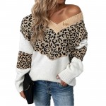 Customized Leopard Sweater Tops