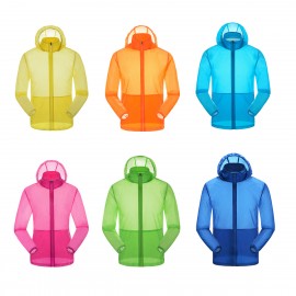 Logo Branded Ultra Lightweight Sun Protection Jacket