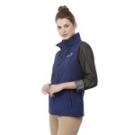 Women's WARLOW Softshell Vest with Logo