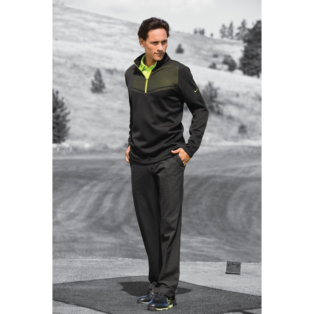 Nike Golf Therma-FIT Hypervis 1/2 Zip Cover Up Jacket Custom Imprinted Nike Golf Therma-FIT Hypervis 1/2 Zip Cover Up Jacket Custom Imprinted