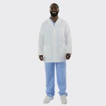 34" Unisex Antimicrobial Lab Coat with Logo