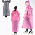 Custom Raincoats Rain Ponchos Jackets for Adults Reusable EVA