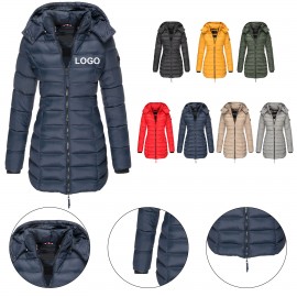 Custom Women's Winter Thicken Puffer Coat