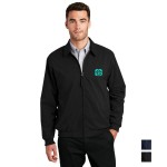 Port Authority Casual Microfiber Jacket with Logo