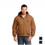 Customized CornerStone Washed Duck Cloth Insulated Hooded Work Jacket