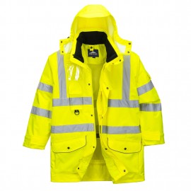 Personalized Hi-Vis 7-in-1 Traffic Jacket