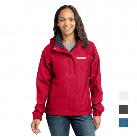 Eddie Bauer - Ladies Rain Jacket with Logo