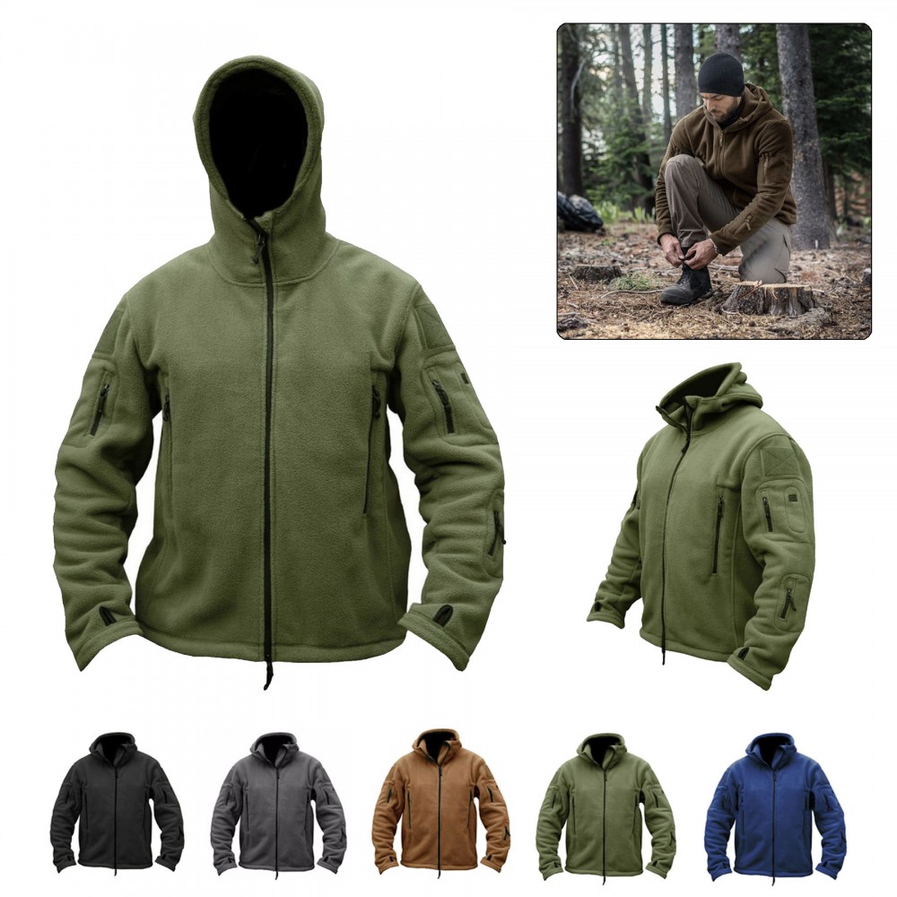 Personalized Outdoor Sports Hiking Polar Jacket