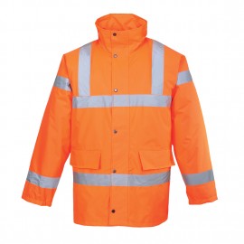 Hi-Vis Traffic Jacket with Logo