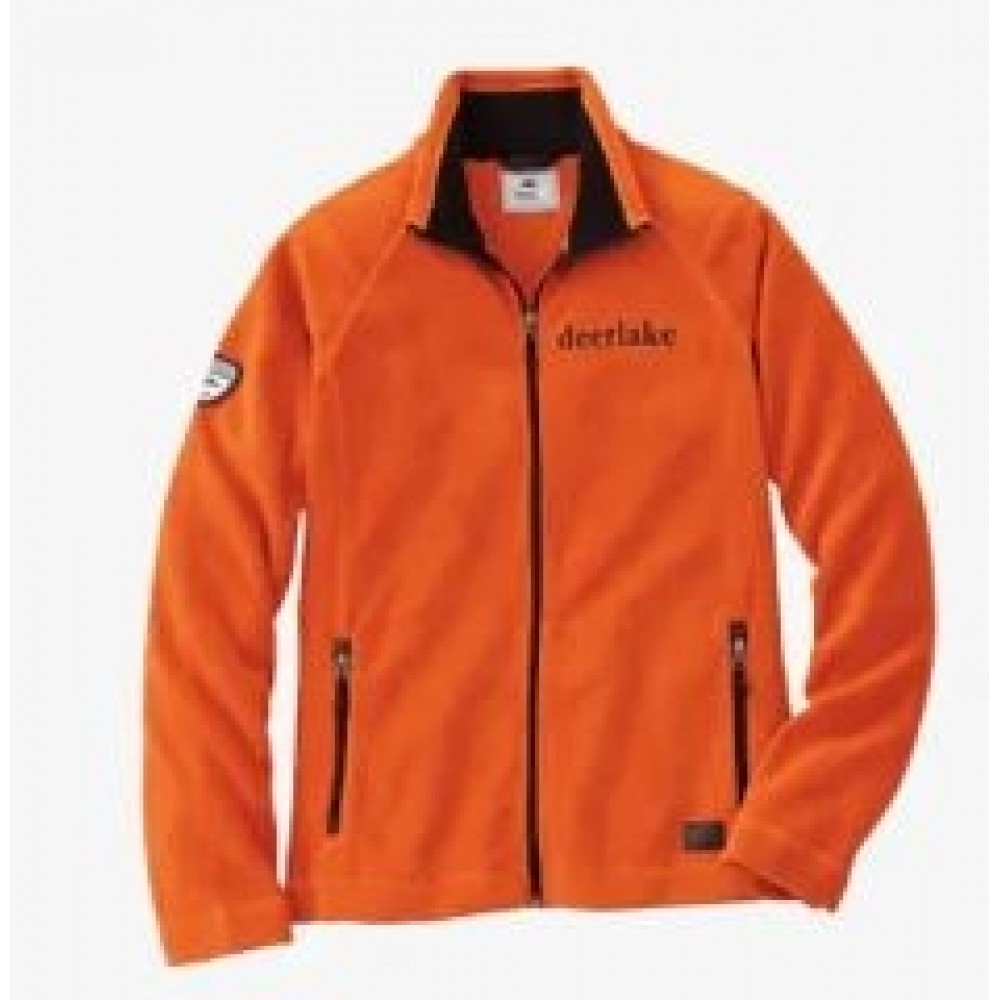 Trimark Men's Deerlake Roots73 Micro Fleece Jacket with Logo