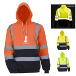 High Visibility Reflective Hoodie with Logo