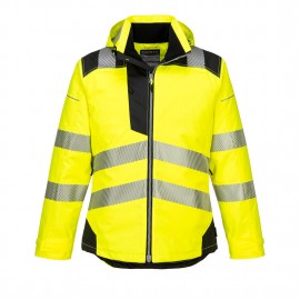 PW3 Hi-Vis Winter Jacket with Logo