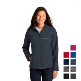 Port Authority Ladies Core Soft Shell Jacket with Logo