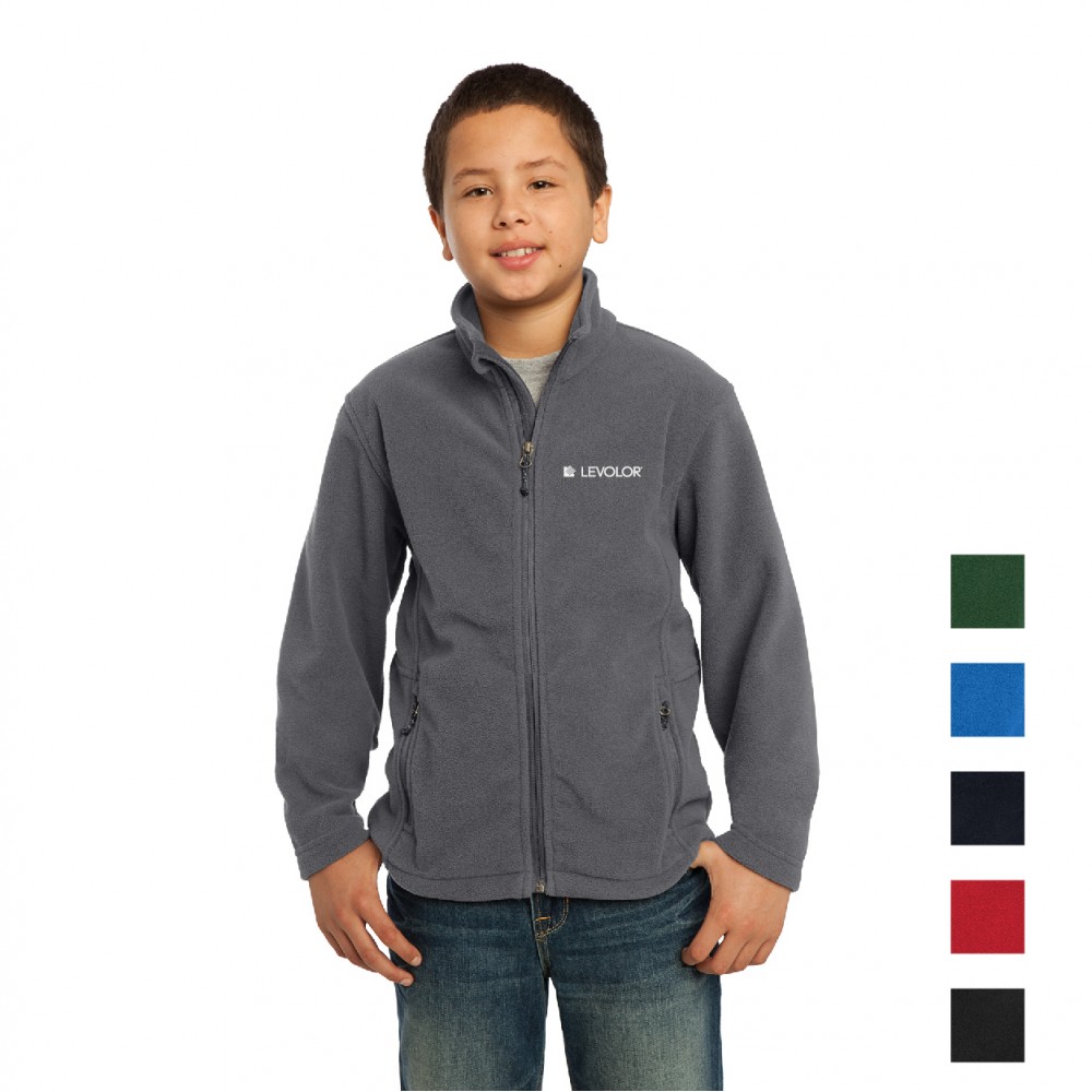 Personalized Port Authority Youth Value Fleece Jacket