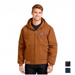 CornerStone - Duck Cloth Hooded Work Jacket with Logo