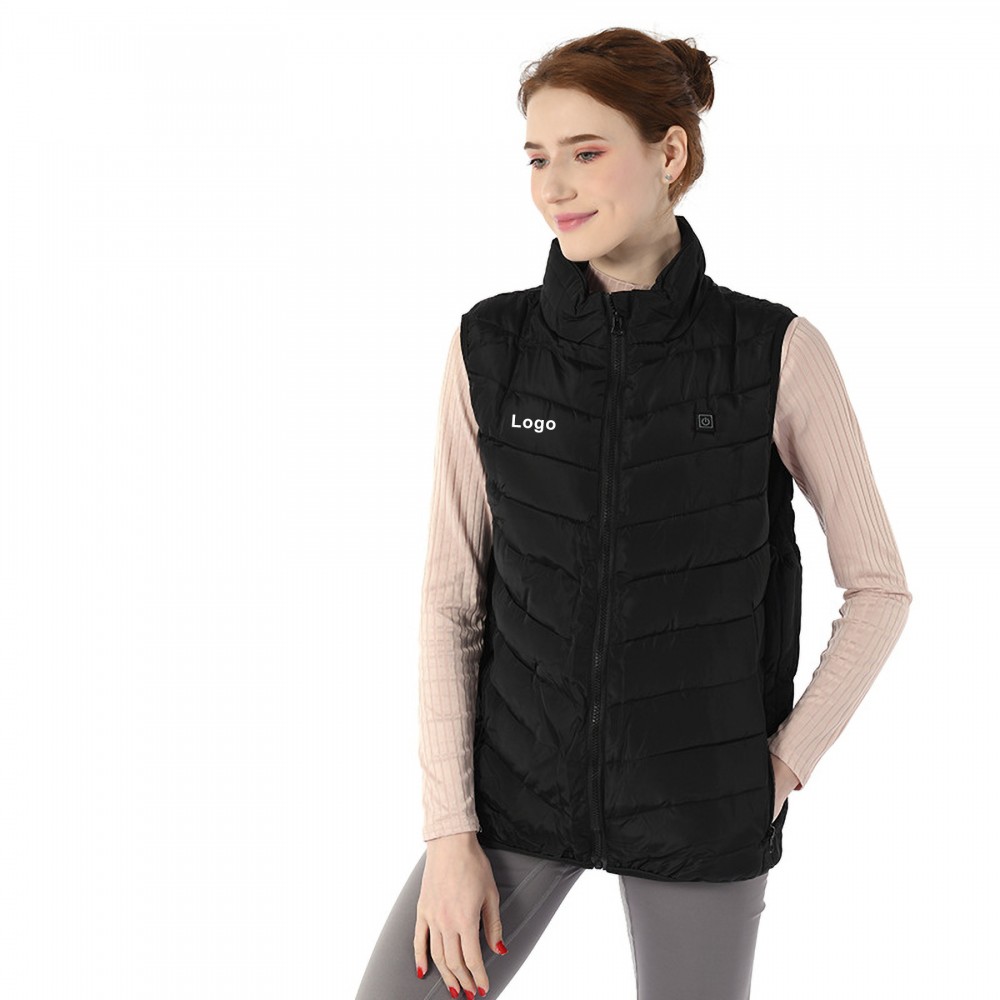 Warming Heated Vest for Men Women Unisex Heating Vest with Logo
