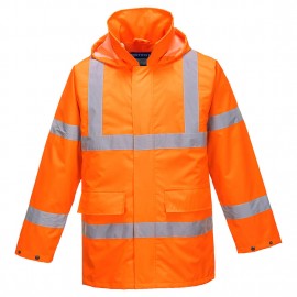 Hi-Vis Lite Traffic Jacket with Logo