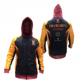 Full Zip Hooded Jacket 9oz with Logo