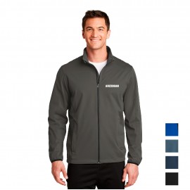 Port Authority Active Soft Shell Jacket with Logo