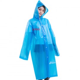 Personalized EVA Cuff Elastic Raincoat