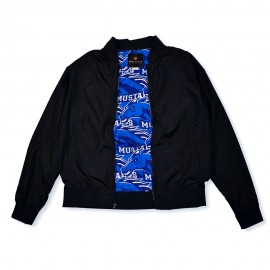 Bomber Jacket with Custom Inside Lining with Logo